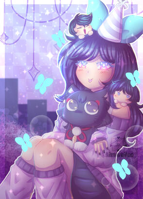 Supposed bday art Supposed bday art