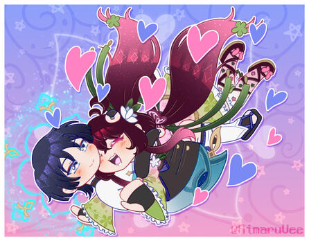 Falling in love Yume Ship (Wanderer x Airi)